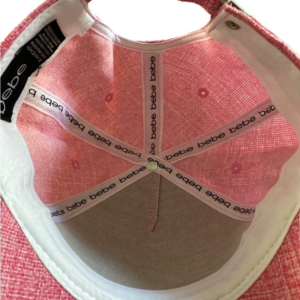 Bebe OS Rhinestone logo cap
